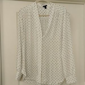 Ann Taylor button down blouse